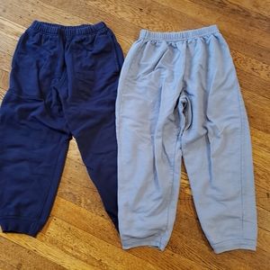 2 pairs kids 100% cotton sweatpants nwot